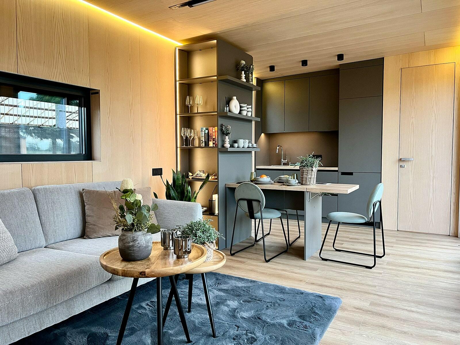 Tiny House - Modulhaus - Minihaus, Fertighaus - 40 m² - Energieeffizient - SIP-Modell Tiny House - Modulhaus - Minihaus, Fertighaus - 40 m² - Energieeffizient - SIP-Modell